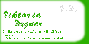 viktoria wagner business card